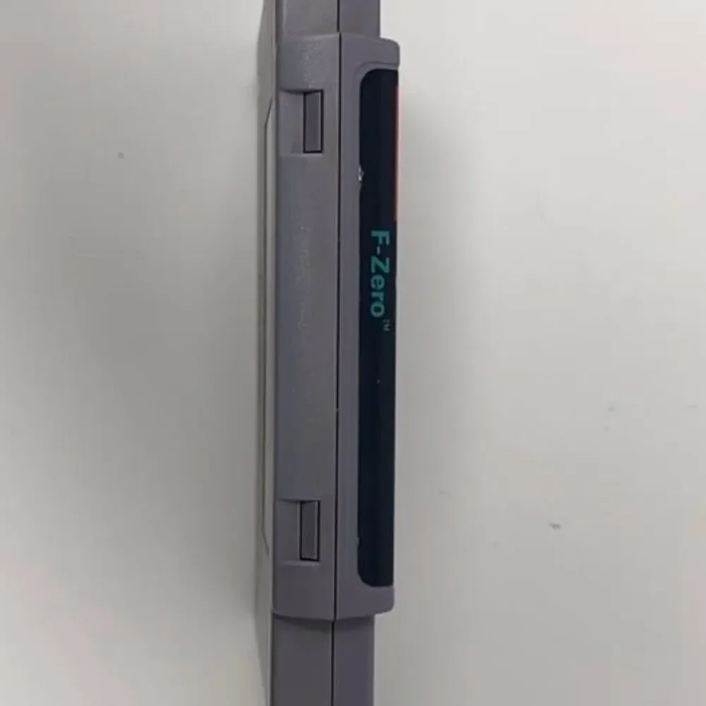 Super Nintendo F-ZERO Game Cartridge